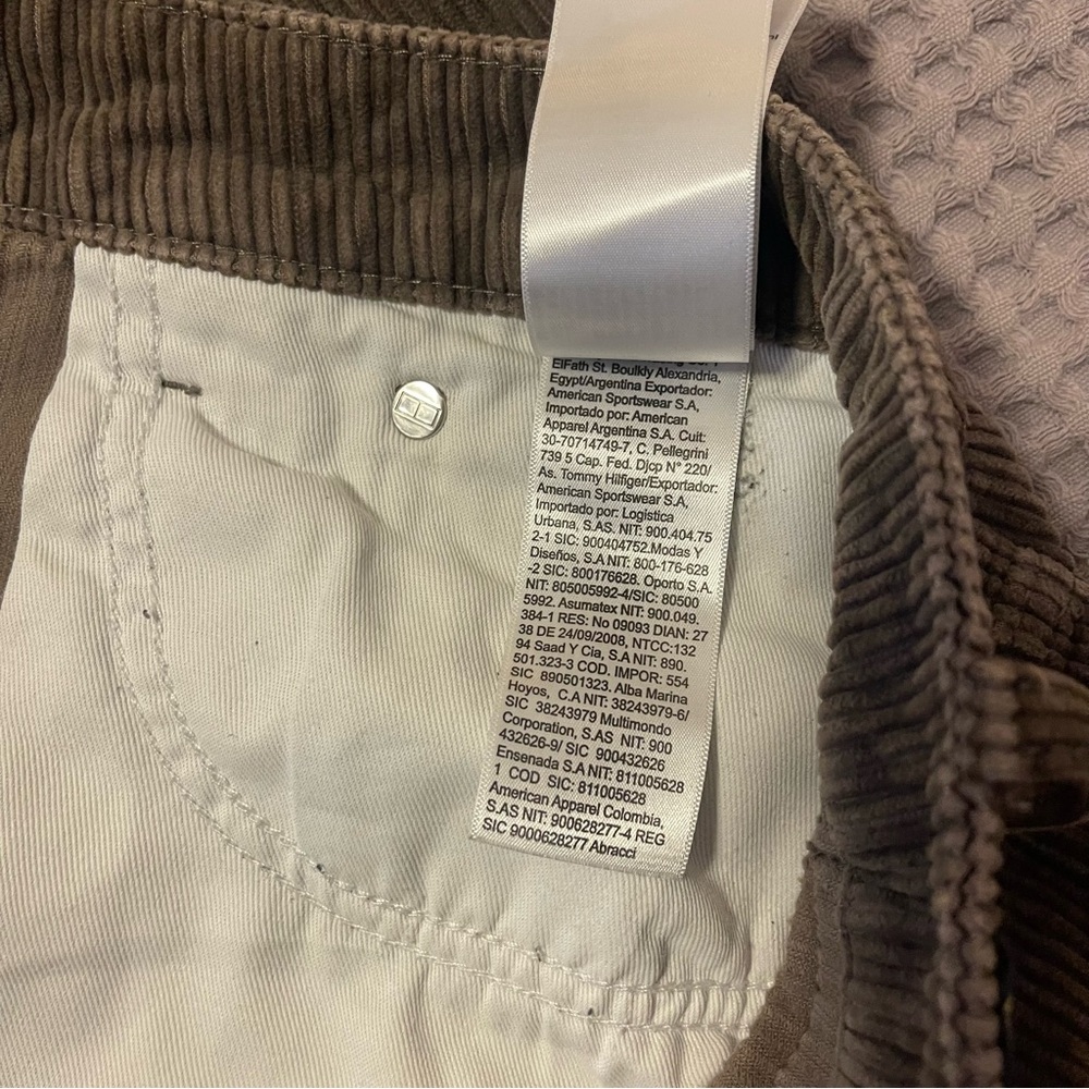 Tommy Hilfiger Brown Corduroy Pants - Picture 12 of 15